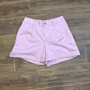 A new Day - Women's Pleat Front Shorts-Lilac Color, Size S